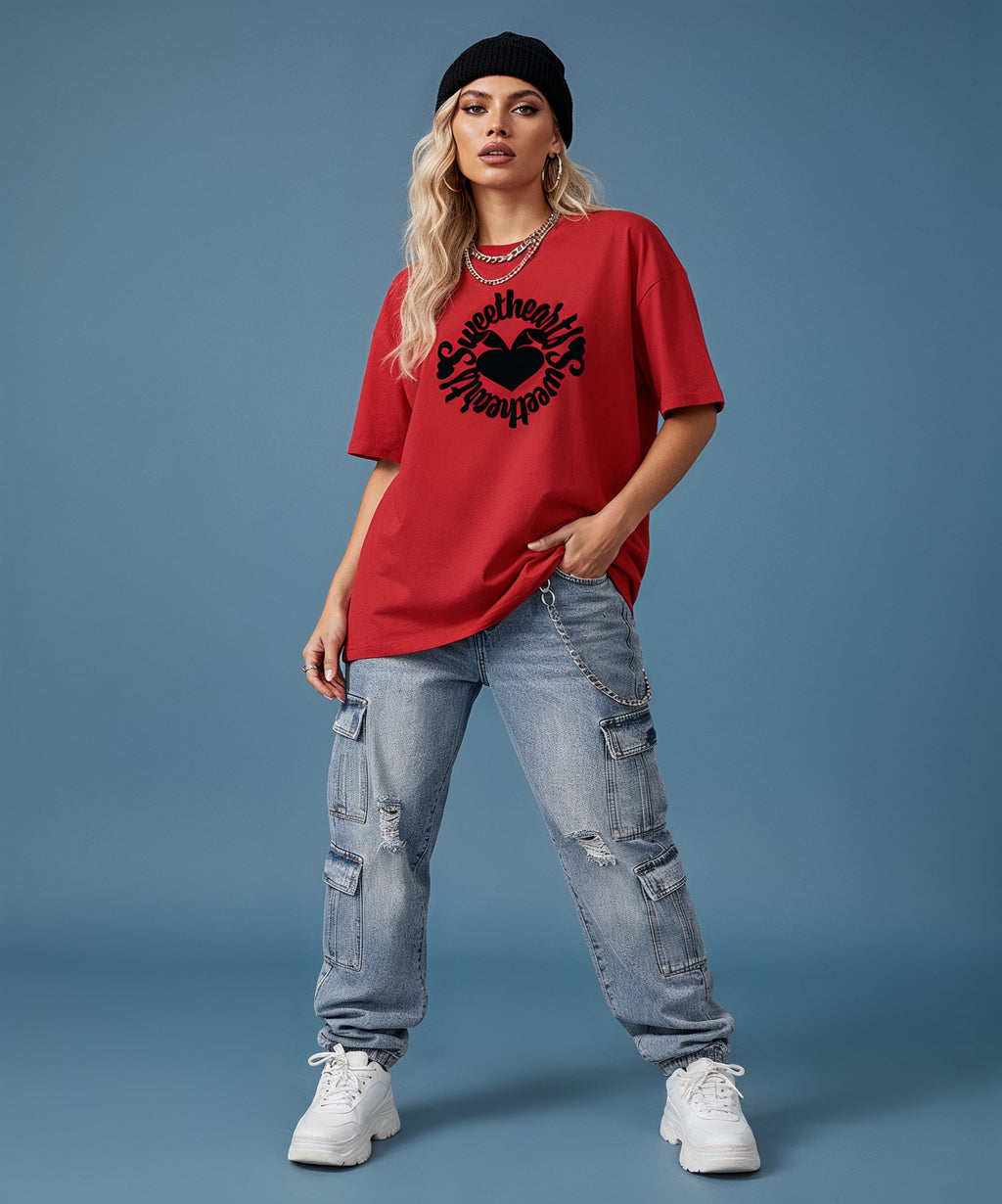 Sweethearts® Embrace Logo Tee Black