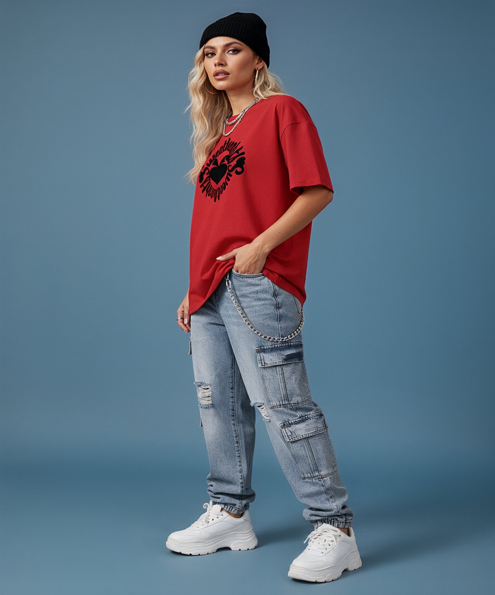 Sweethearts® Embrace Logo Tee Black