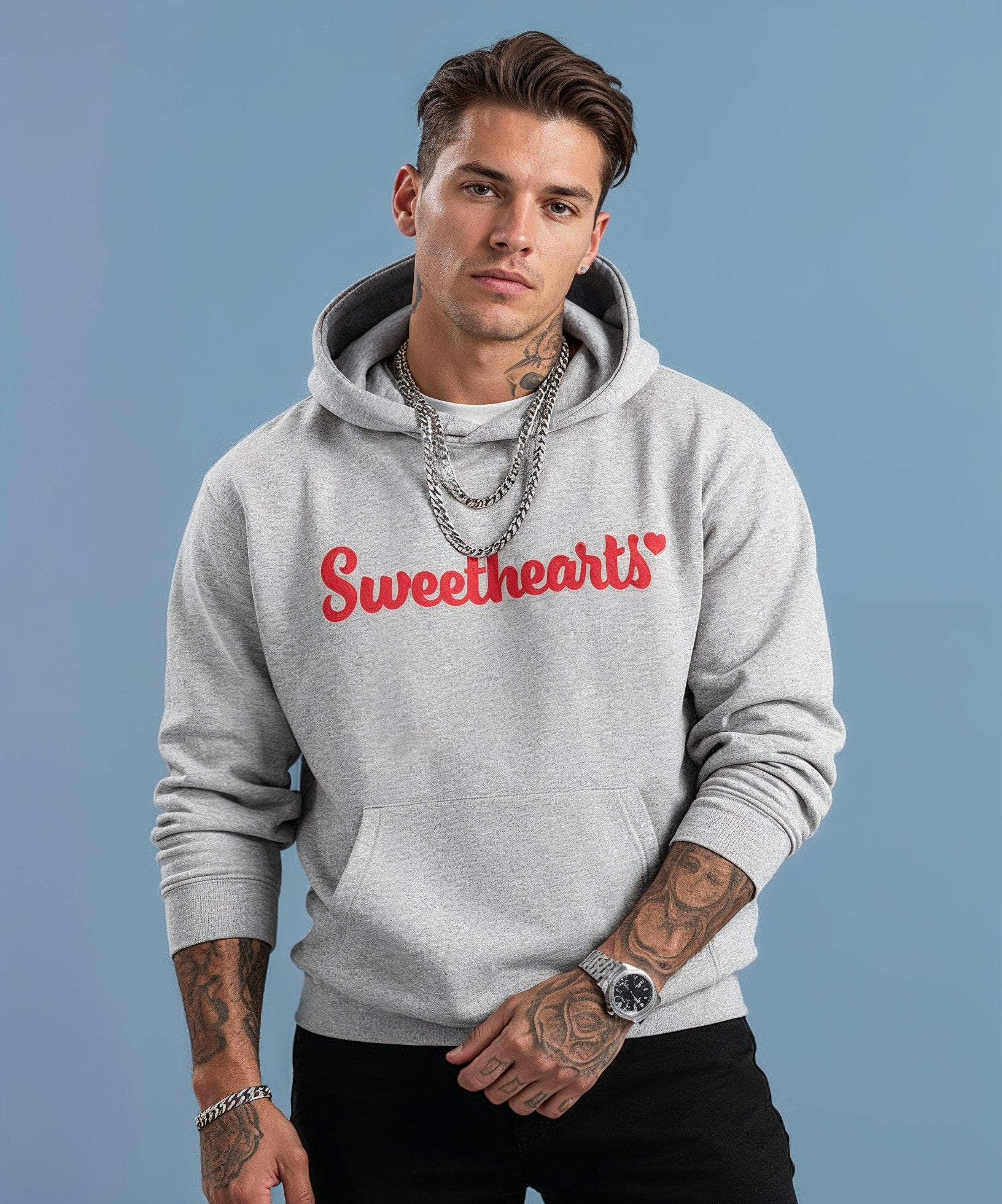Sweethearts Fleeced Boxy Hoodie – Logo Edition